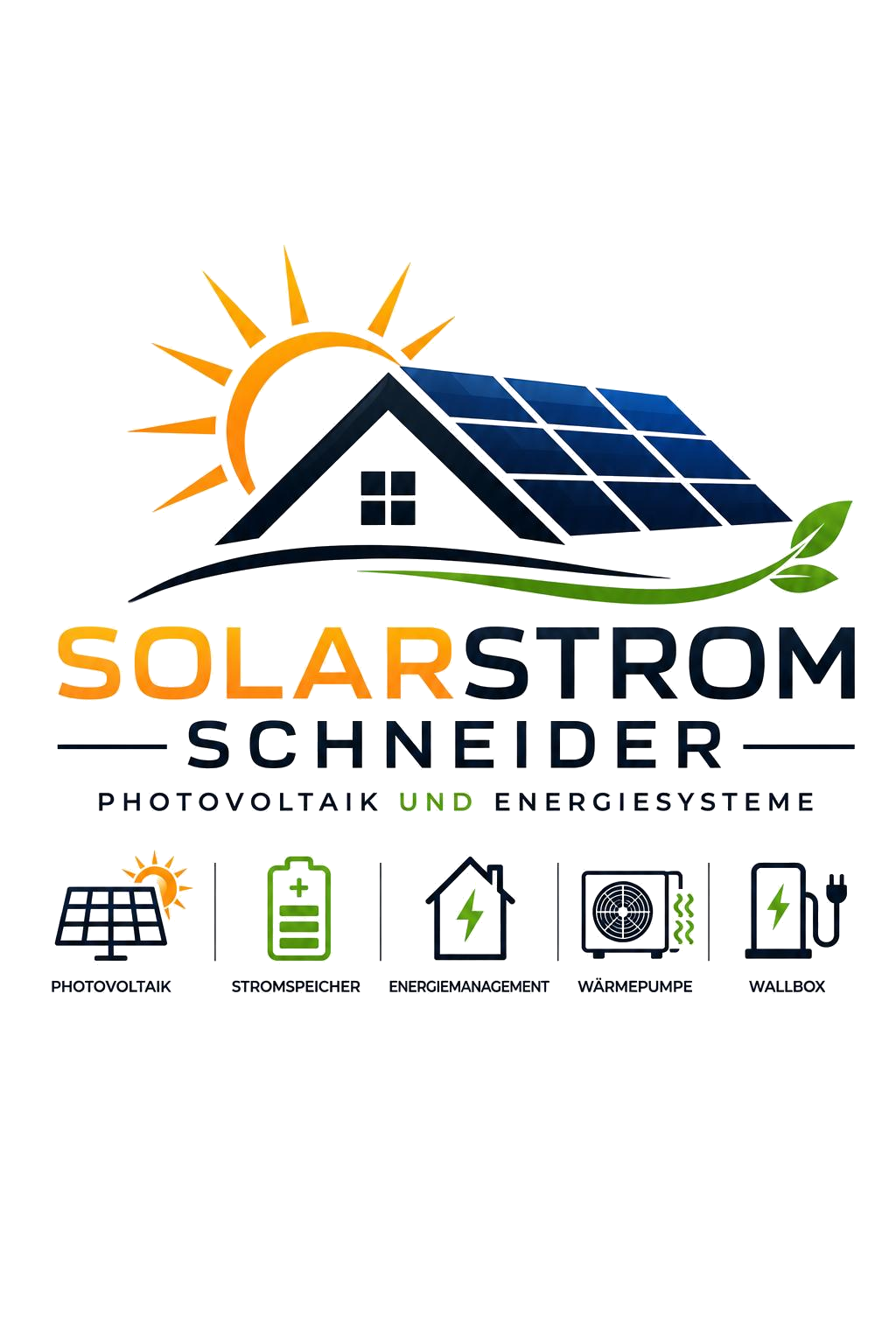 Solarstrom Schneider Logo – Photovoltaik und Energiesysteme